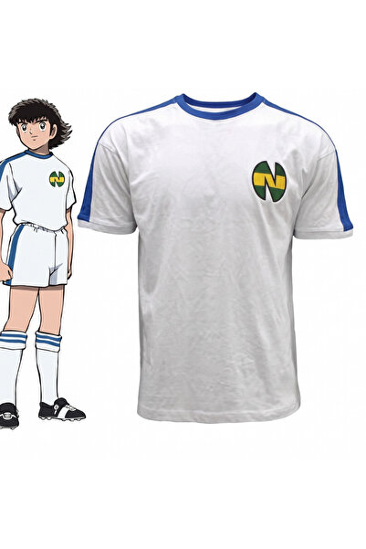 Touz Moda Anime Captain Tsubasa: Nankatsu 10 Atom Forma Unisex T-Shirt