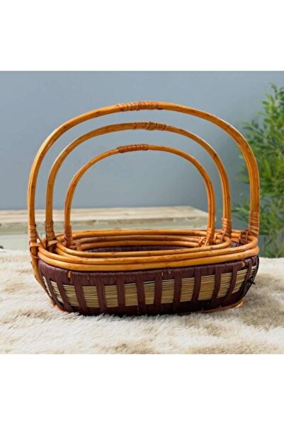 SPR Woven Basket Set طقم سلال قش