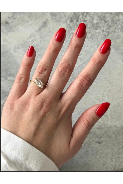 BLANC JEWELRY Markiz Yüzük Ayarlanabilir Xuping