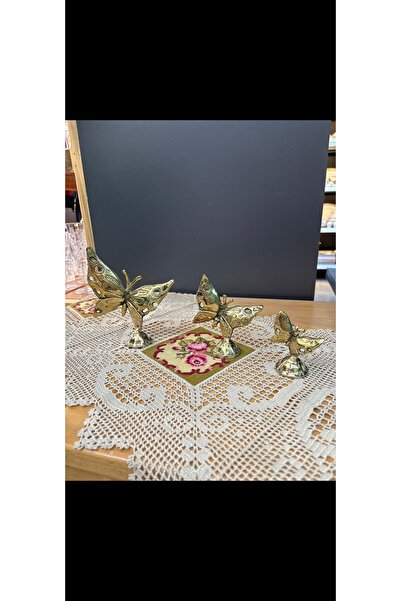 pirinçdöküm Brass Casting 3-Piece Object