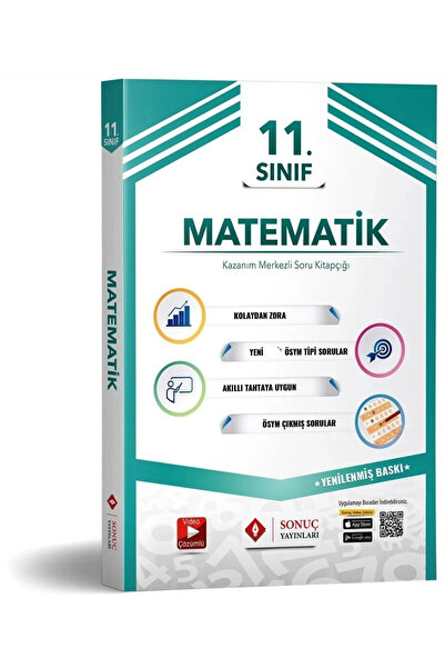 Sonuç Yayınları 11. Sınıf Matematik Modüler Set (3 KİTAP) Güncel Baskı Sayısa...