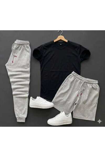 YK WEAR ΣΕΤ 3 ΤΕΜΑΧΙΩΝ: ΜΠΛΟΥΖΑΚΙ, ΣΟΡΤΣ, ΦΟΡΜΑ ΧΩΡΙΣ ΣΧΕΔΙΟ