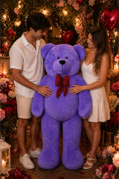 Özgüner Oyuncak 200160 Büyük Boy Peluş Ayıcık - Sevgililere Özel Romantik Ayıcık