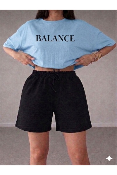 FAEL LİFE UNISEX ΣΕΤ ΜΕ ΦΑΡΔΙΑ ΜΠΛΟΥΖΑΚΙΑ ΚΑΙ ΦΟΡΜΑ ΜΕ ΤΥΠΩΜΕΝΟ ΣΧΕΔΙΟ BALANCE