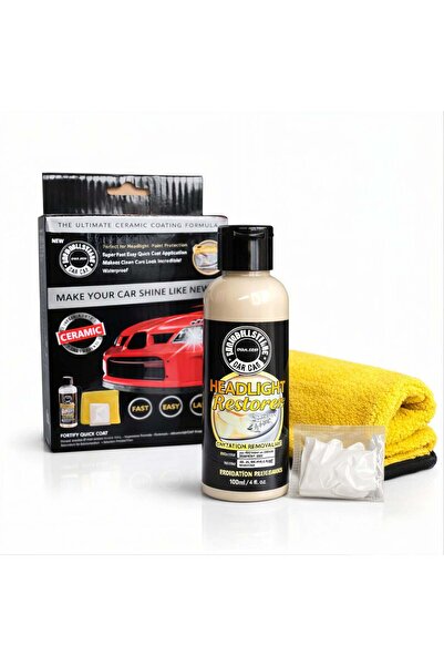 JML1 Fluid de reparații faruri auto 166 ml, Soluție de renovare pentru îndepă...