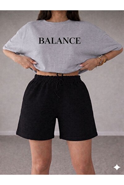 FAEL LİFE UNISEX ΣΕΤ ΜΕ ΦΑΡΔΙΑ ΜΠΛΟΥΖΑΚΙΑ ΚΑΙ ΦΟΡΜΑ ΜΕ ΤΥΠΩΜΕΝΟ ΣΧΕΔΙΟ BALANCE