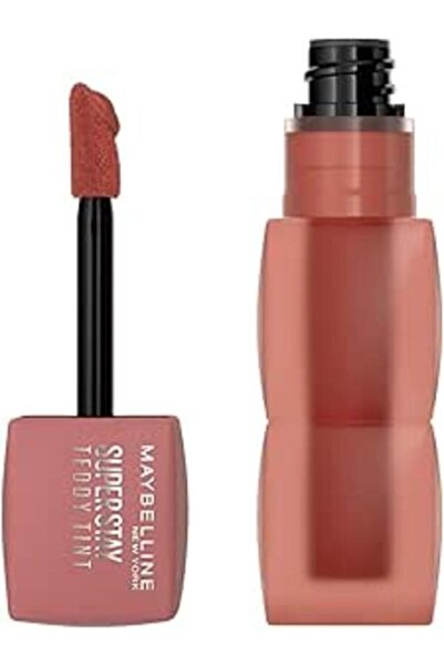 Maybelline New York سوبر ستاي تيدي تينت 100 كيتن هيل كيتن هيل |   أحمر شفاه ط...