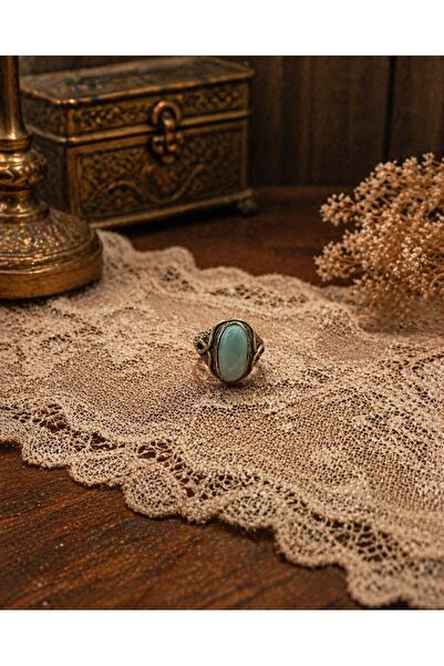 EMİNOS BUTİK Authentic Turquoise Ring
