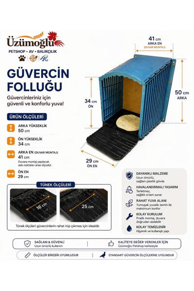 üzümoglu 1 ADET ASMALI GÜVERCİN FOLLUĞU