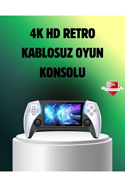 Empressco Şarjlı 4 Saat Oyun Süreli TV Bağlantılı Retro Oyun Konsolu