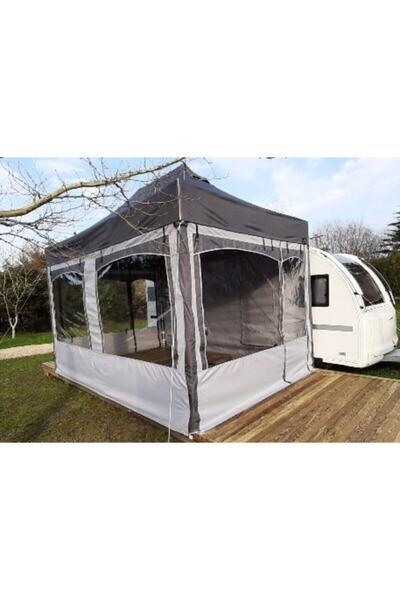 ozbience Dayanıklı 3x4.5 m Karavan Çadırı, Pratik ve Konforlu Kullanım
