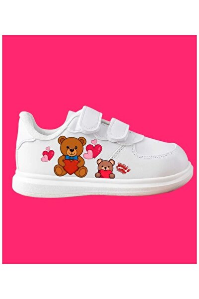 archiepet love bear αθλητικά παπούτσια για κορίτσια με στάμπα οικογένειας αρκ...