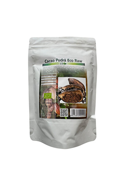 Biovicta Σκόνη κακάο, Ακατέργαστη Βιολογική 200γρ.