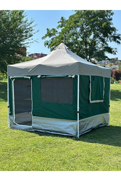 ozbience 3x3 m Kamp Çadırı, Açık Hava Etkinlikleri için Yüksek Kalite Güneşlik
