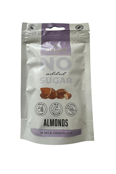 Biovicta Αμύγδαλα σε σοκολάτα γάλακτος, χωρίς ζάχαρη, 90γρ.