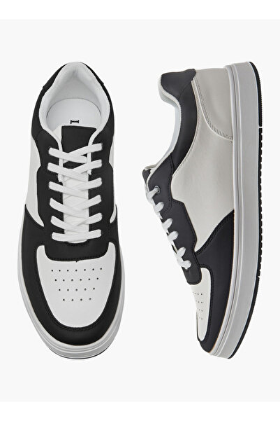LBL by Shoexpress Men Perforated Lace-Up Sneakers