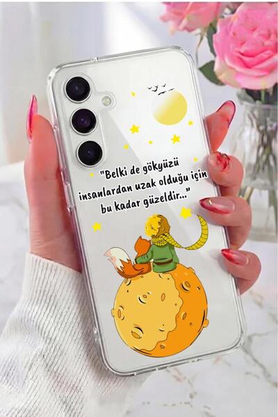 3GEN CASE Samsung Galaxy A25 Uyumlu Lüx Desenli Şeffaf Silikon Kılıf