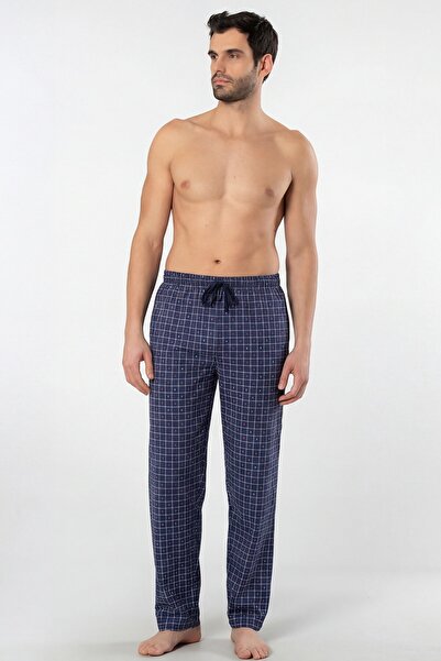 Cacharel Ανδρικές καρό υφαντές πιτζάμες με μονό παντελόνι, 95% βαμβάκι, 5% ελ...