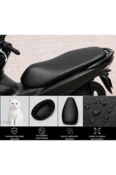 lawrenceshop Husa de șa pentru motocicletă Kuba Hasat 100 Protecție impermeab...