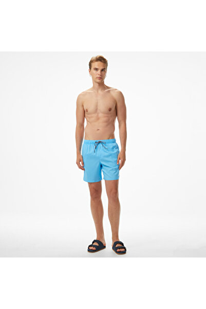 Puma Medium Length Erkek Mavi Deniz Şortu