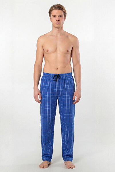 Cacharel Ανδρικές καρό υφαντές πιτζάμες με μονό παντελόνι, 95% βαμβάκι, 5% ελ...