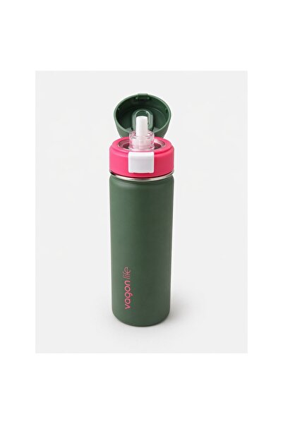 Vagonlife Vgn-1110 550 ml Steel Thermos Dark Green