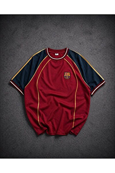 KUN SPORTSWEAR Ρετρό νοσταλγία premium μπλουζάκι με ραφές oversize unisex "