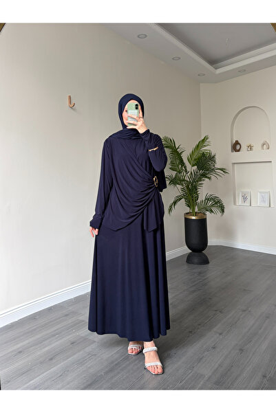 Esre Store 4226 - Φούστα από ύφασμα Sandy με άνετη εφαρμογή &amp;   Μπλούζα κ...