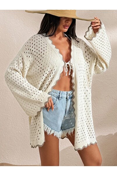 Jinx Wear Fashion Γυναικείο καλοκαιρινό παλτό κιμονό για διακοπές στην παραλί...