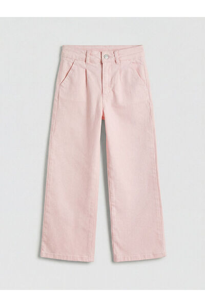 LC Waikiki Peak New Season Wideleg Girls' Gabardine Pants