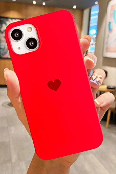 3GEN CASE İphone 14 Plus - İphone 15 Plus Uyumlu Kalp Logolu Renkli First Kılıf