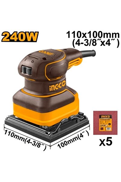 Ingco Ηλεκτρικό τριβείο 240 W 110 x 100 χιλ. Βιομηχανικό PS 2416