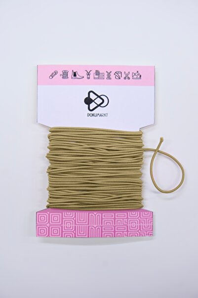 Dokumarkt Λεπτό στρογγυλό λάστιχο 1,5 mm - Λάστιχο κορδόνι - Λάστιχο αξεσουάρ...