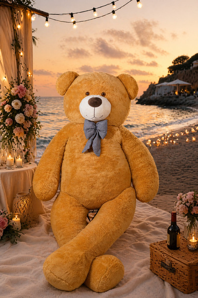 Özgüner Oyuncak 250200 Giant Plush Teddy Bear – a Stylish Choice for Organiza...