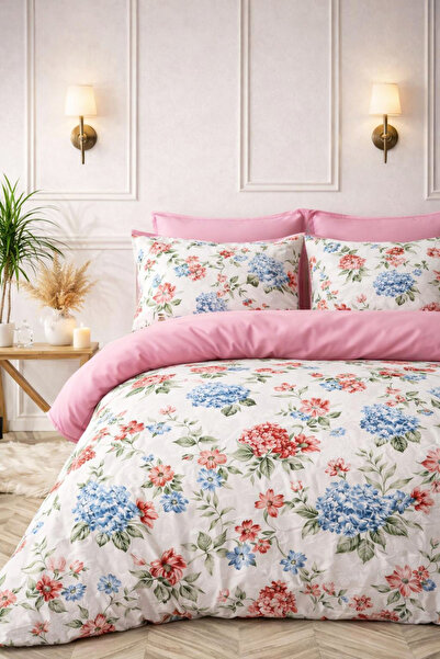 Always Σετ Παπλωματοθήκη Διπλής Όψης με Ελαστικό Πανάκι Kayra