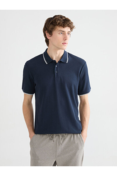 LC Waikiki Nevavm with a Difference Polo Collar Men's T-Shirt