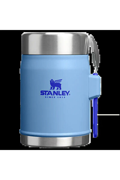 Stanley Classic Legendary Food Thermos with Spoon |   0.4L / 14oz Blue 10-113...