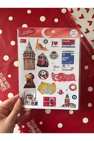 Made in Pieces İstanbul Sticker Seti - Şehir Koleksiyonu