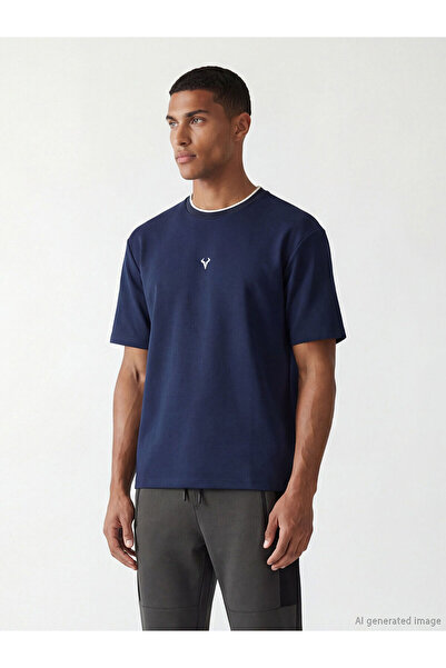 LC Waikiki Vizyon New Season Crew Neck Men's Sports T-Shirt