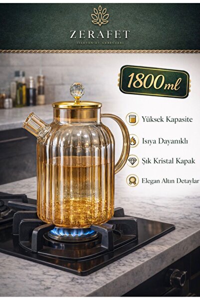 ZERAFET CAM DEMLİK (1800)ML