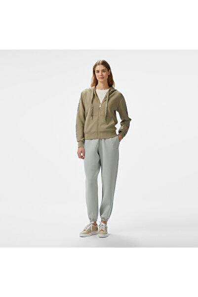 Guess Cecilia Scuba Jogger Eco Soft Tech Scuba 340 Kadın Yeşil Eşofman Altı