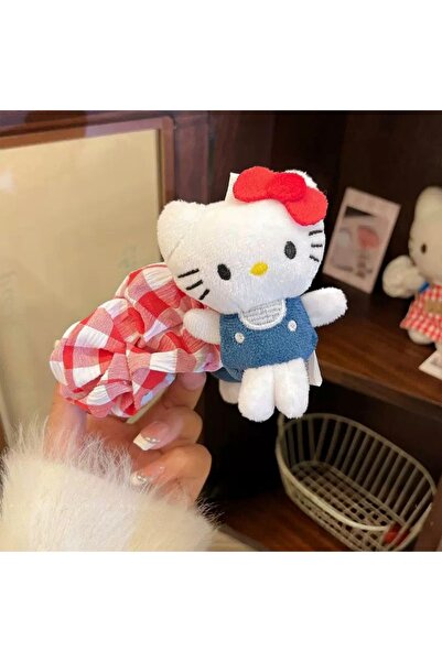 GÜLPEŞE Еластична щипка за коса Hello Kitty