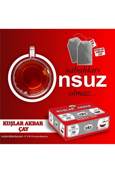 Cay SALLAMA AKBAR ITHAL SRILANKA ÇAY 100 ZARF