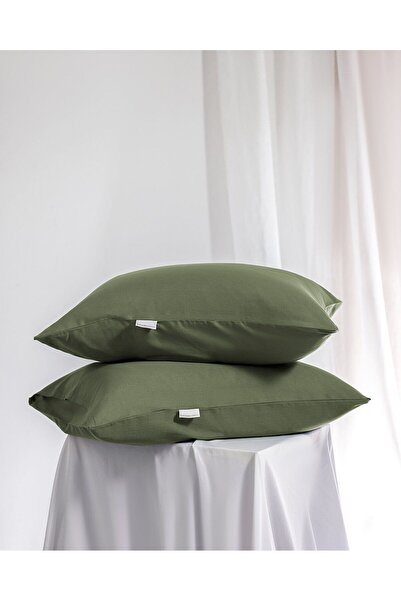 Madame Coco Ciel Satin Plain Kissenbezug