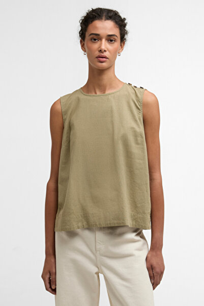 Barbour Josie Bluz GN26 Bleached Olive
