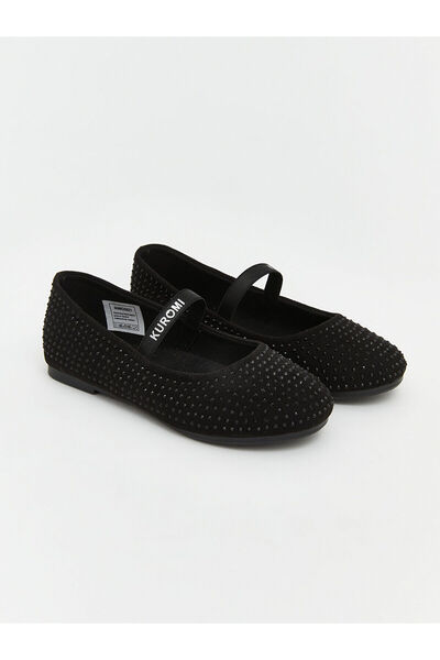 LC Waikiki Two Mt Shop Quality Lcw Steps Black Baby Girl Ballet Flats