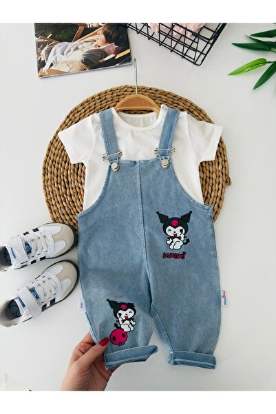 Minigimin Cicileri Miniğimin Cicileri Krm Baskılı Unisex Bebek Salopet Takım ...