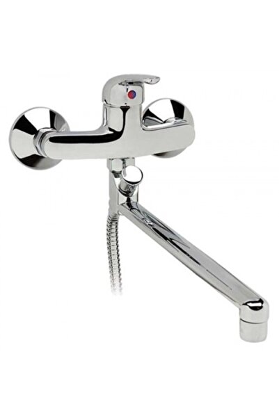 Bervas Ντουζιέρα μπαταρίας με μακρύ σωλήνα