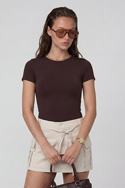 VAGGON Κοντομάνικη Μπλούζα με Λαιμόκοψη Kayak Basic