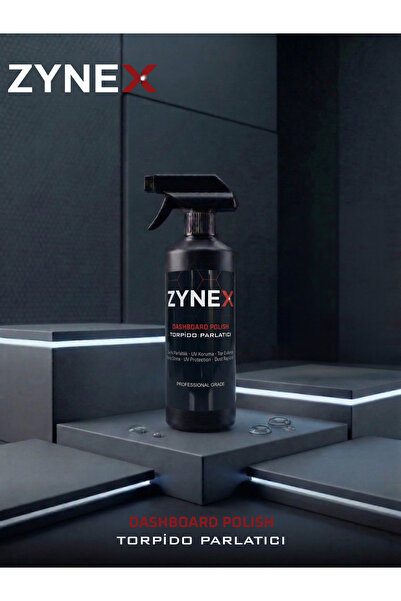 Zynex Professional Torpido Parlatıcı ve Koruyucu 500 ml - UV Korumalı, Toz Tutmaz Antistatik Formül